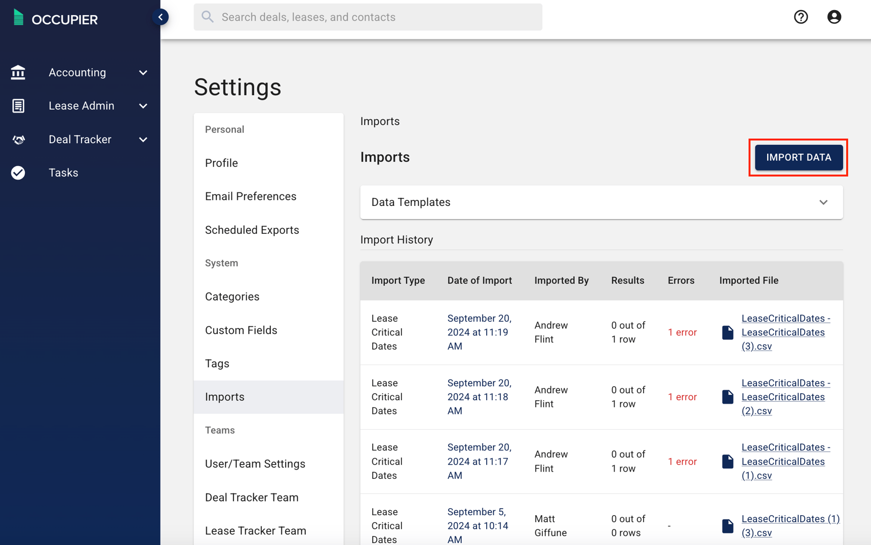 How to Import Expenses and Custom Fields into Payables