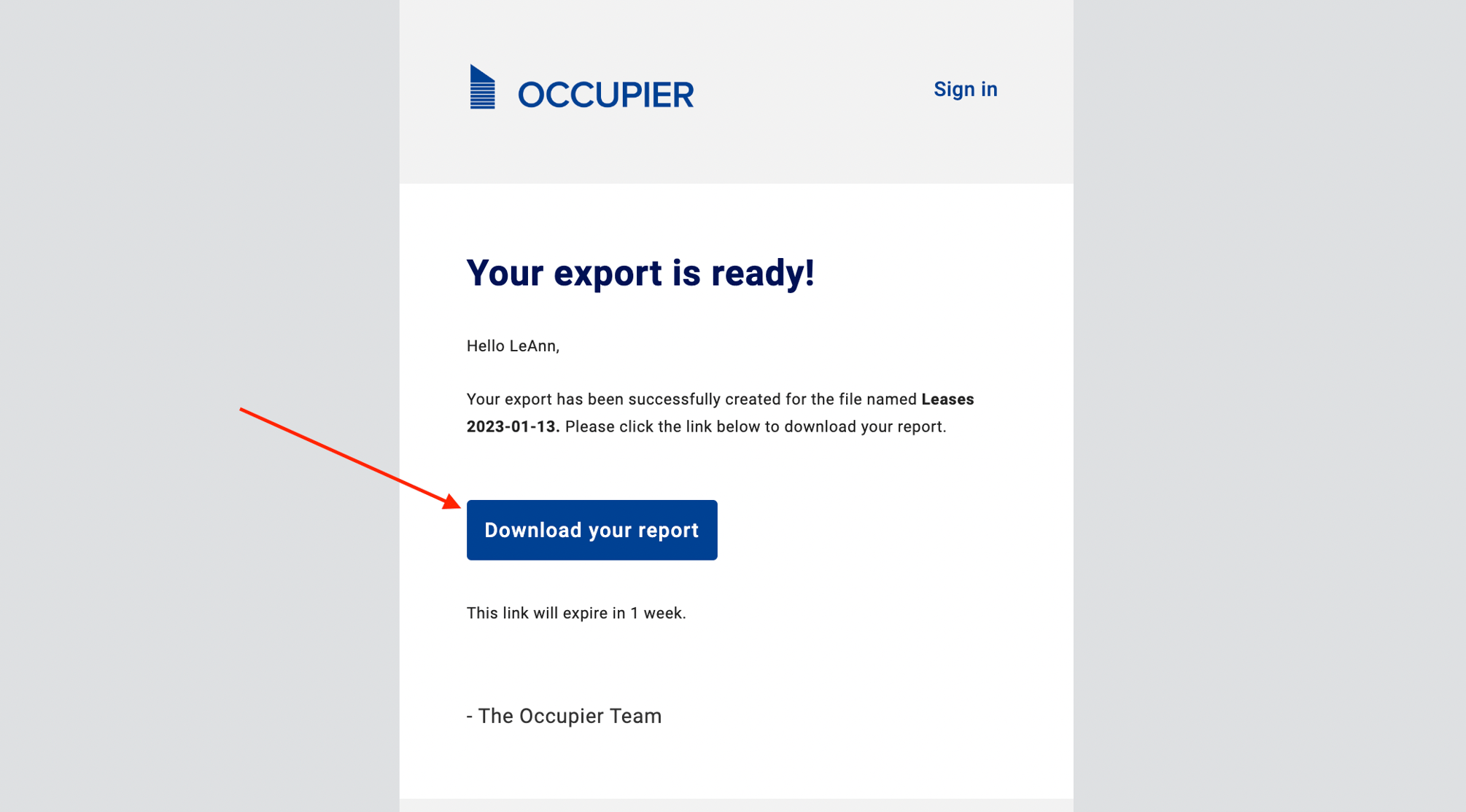 How do I export my equipment lease data?