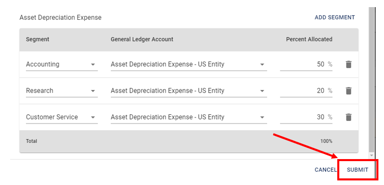 How do I setup an Allocation for my lease?